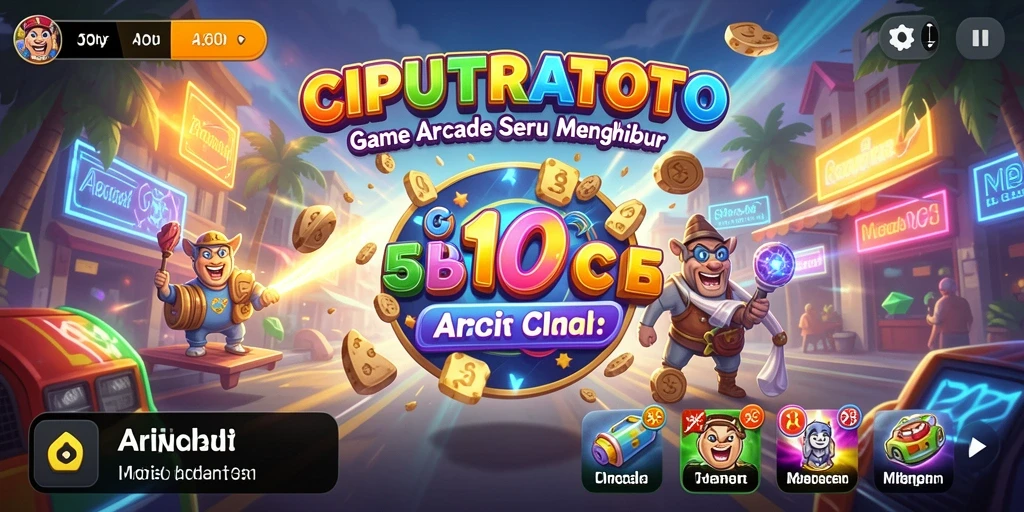 Antarmuka yang menyenangkan dan interaktif dalam CIPUTRATOTO.