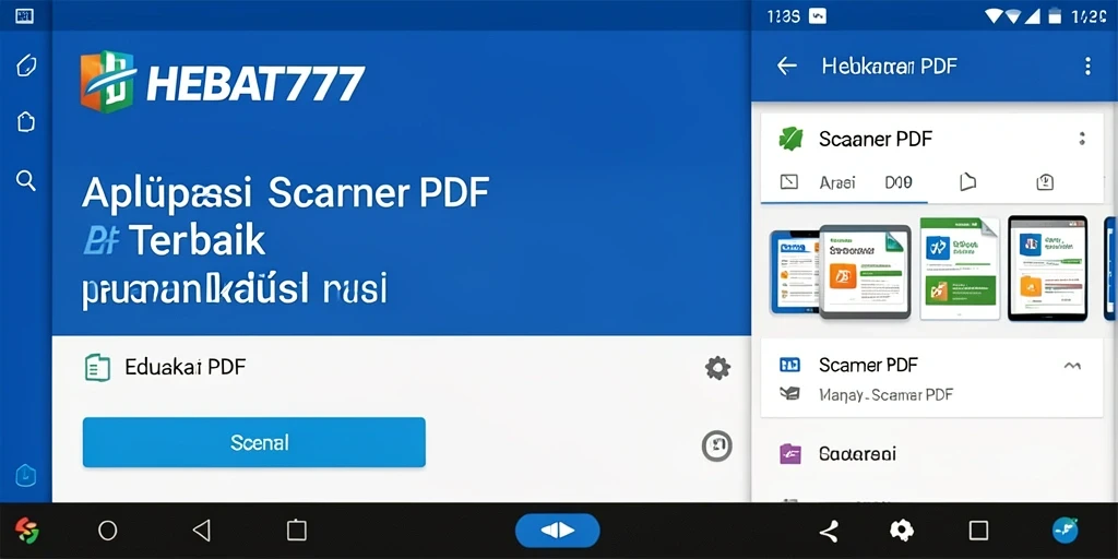 Tampilan antarmuka HEBAT777 yang intuitif untuk pemindaian PDF.
