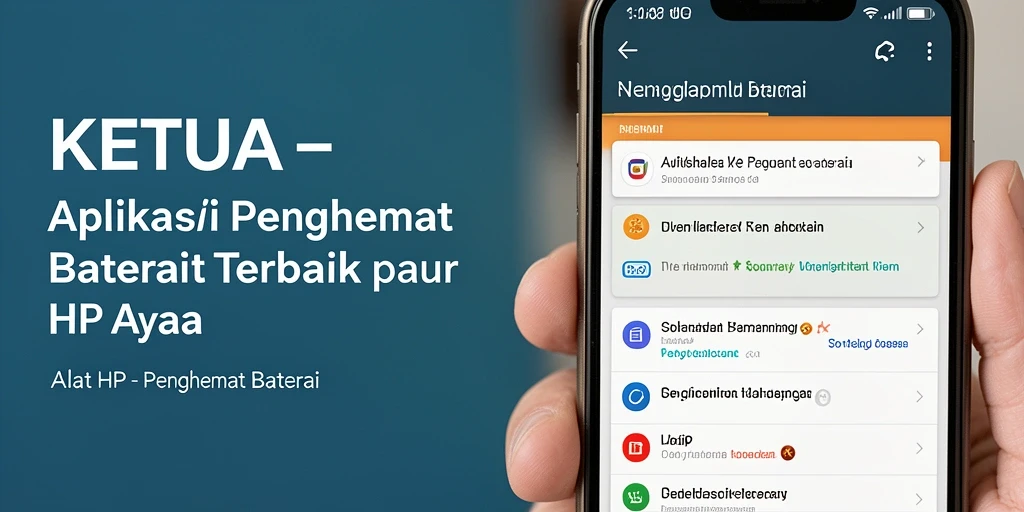 Tampilan antarmuka KETUA yang sederhana dan intuitif.