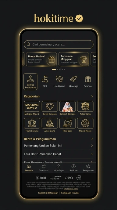 Kanal Resmi Hokitime untuk Pengguna Android Indonesia